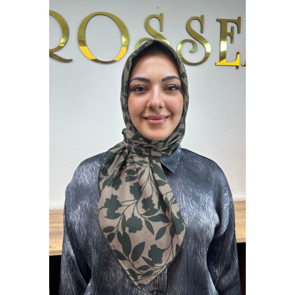 Desenli Soft Eşarp 04K